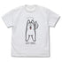 『ハマジ』ハスキー KAWAII Tシャツ / シルバー&ホワイト【202405再販】