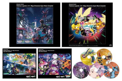 【CD】Nintendo Switch Pokémon LEGENDS Z-A+M次元ラッシュ スーパーミュージック・コンプリート