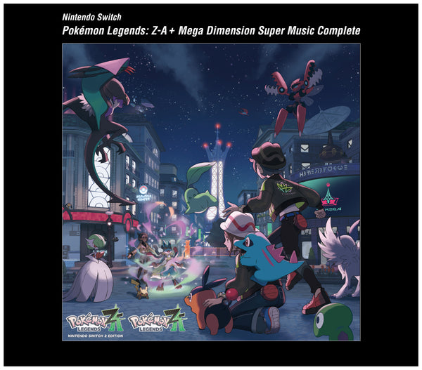 【CD】Nintendo Switch Pokémon LEGENDS Z-A+M次元ラッシュ スーパーミュージック・コンプリート