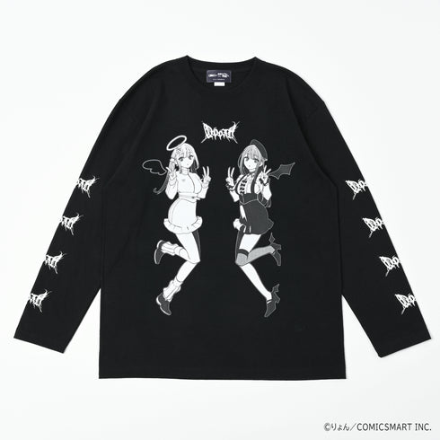 『地雷なんですか?地原さん』QOOZA × 地雷なんですか? 地原さん / コラボロンT 2(Q0084)