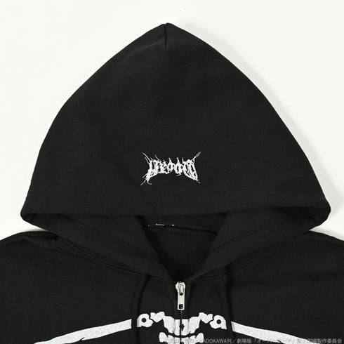 『オーバーロード』OVERLORD × QOOZA / Ainz Ooal Gown zip hoodie【202411再販】