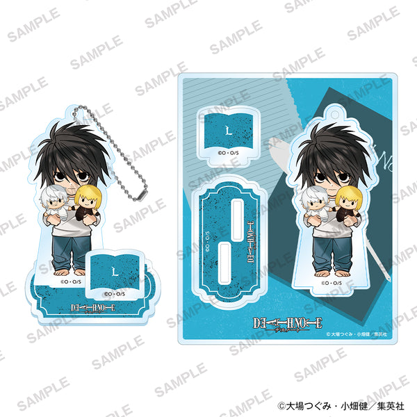 『DEATH NOTE』アクリルスタンド ぬいぐるみといっしょver. L