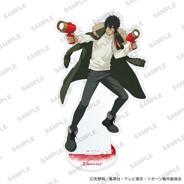 『家庭教師ヒットマンREBORN!』アクリルスタンドフィギュア 雪バトルver. XANXUS(10年後)