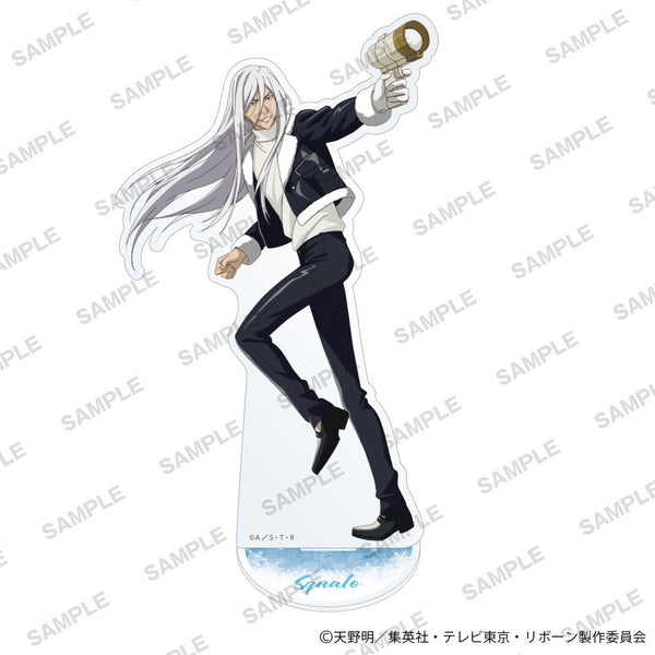 『家庭教師ヒットマンREBORN!』アクリルスタンドフィギュア 雪バトルver. スクアーロ(10年後)