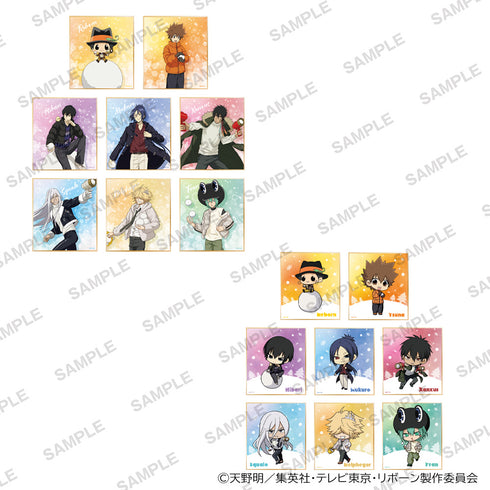 『家庭教師ヒットマンREBORN!』トレーディングミニ色紙 雪バトルver.【BOX】