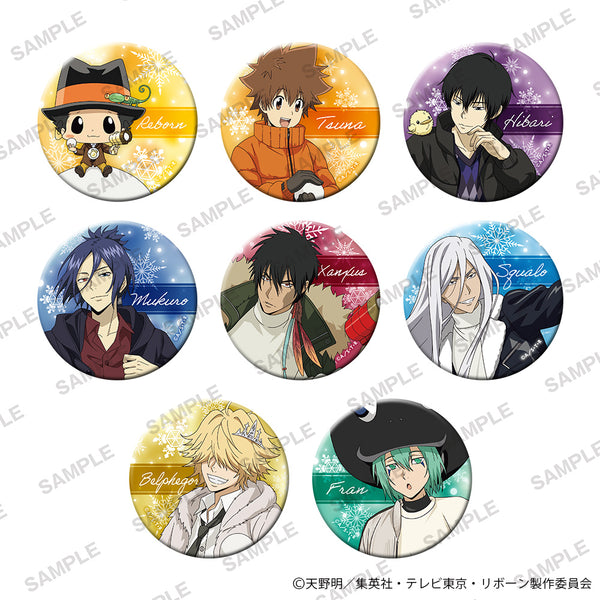『家庭教師ヒットマンREBORN!』缶バッジコレクション 雪バトルver.【BOX】