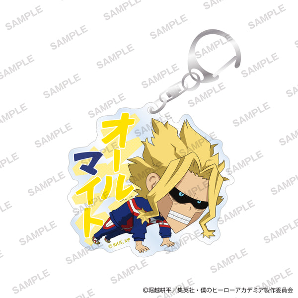 『僕のヒーローアカデミア』おなまえアクリルキーホルダー 準備運動ver. オールマイト