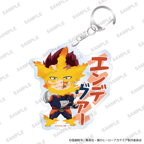 『僕のヒーローアカデミア』おなまえアクリルキーホルダー 準備運動ver. エンデヴァー