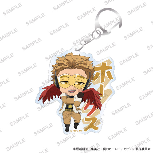 『僕のヒーローアカデミア』おなまえアクリルキーホルダー 準備運動ver. ホークス