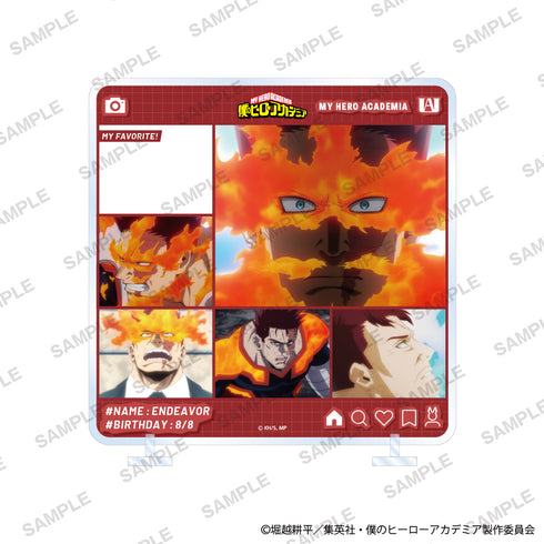 『僕のヒーローアカデミア』きゃらinスタンド 第7期ver. エンデヴァー