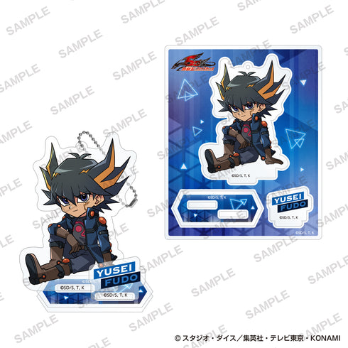 『遊☆戯☆王シリーズ』アクリルスタンド 歴代主人公お座りver. 不動遊星