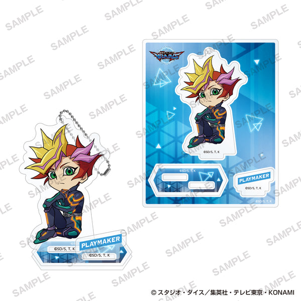『遊☆戯☆王シリーズ』アクリルスタンド 歴代主人公お座りver. Playmaker