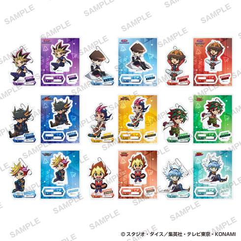 『遊☆戯☆王シリーズ』アクリルスタンド 歴代主人公お座りver. ユウディアス