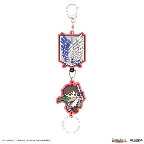 『進撃の巨人』TVアニメ 第11弾 リールキーホルダー(エレン)