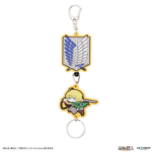 『進撃の巨人』TVアニメ 第11弾 リールキーホルダー(アルミン)