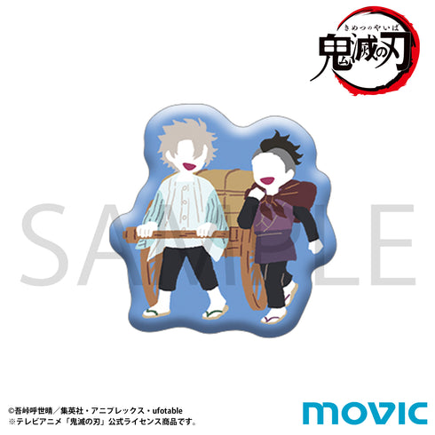 『鬼滅の刃』ピンズ/不死川実弥&不死川玄弥<幼少期> ゆるパレット 刀鍛冶の里編
