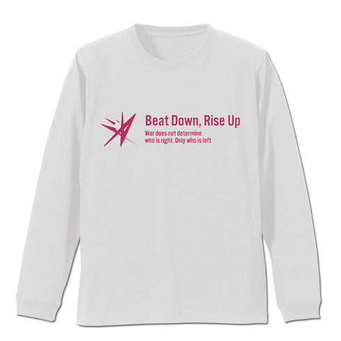 『ヘブンバーンズレッド』31A 部隊ロゴ 袖リブロングスリーブTシャツ WHITE