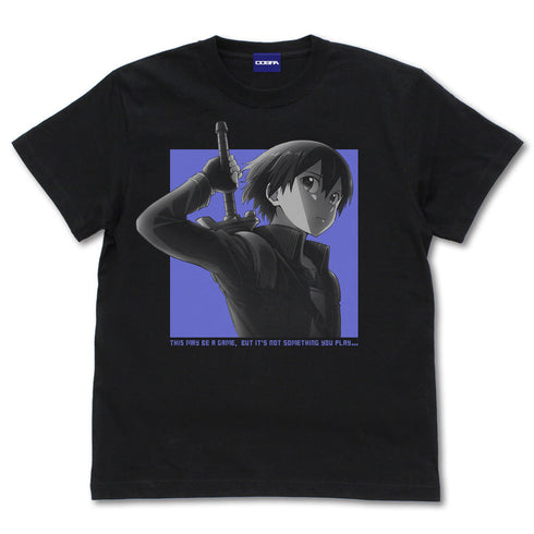 『劇場版 ソードアート・オンライン -プログレッシブ- 冥き夕闇のスケルツォ』キリト Tシャツ SAO第5層Ver. BLACK【202404再販】