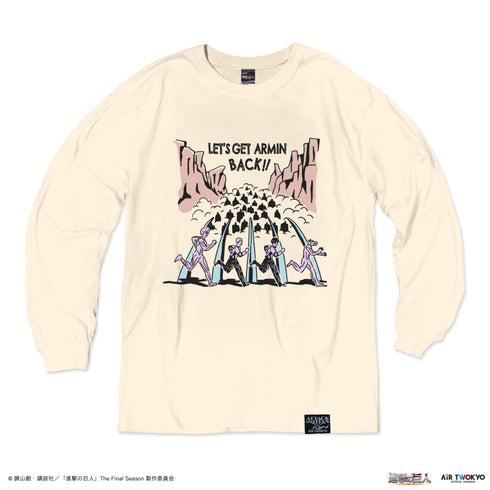 『進撃の巨人』The Final Season 完結編 (後編)ロングスリーブTシャツ2(アルミンを取り戻す)