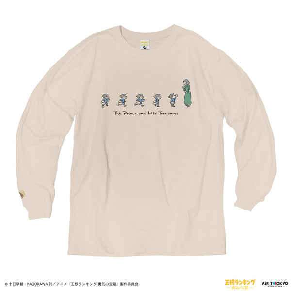 『王様ランキング 勇気の宝箱』シーンイラストロングスリーブTシャツ3