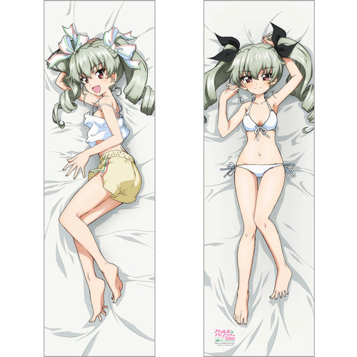 『ガールズ&パンツァー 最終章』描き下ろし抱き枕カバー アンチョビ 白 スムース