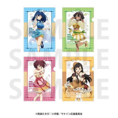 『負けヒロインが多すぎる!』クリアファイル 描き下ろし等身「スイーツドレス!」 焼塩 檸檬