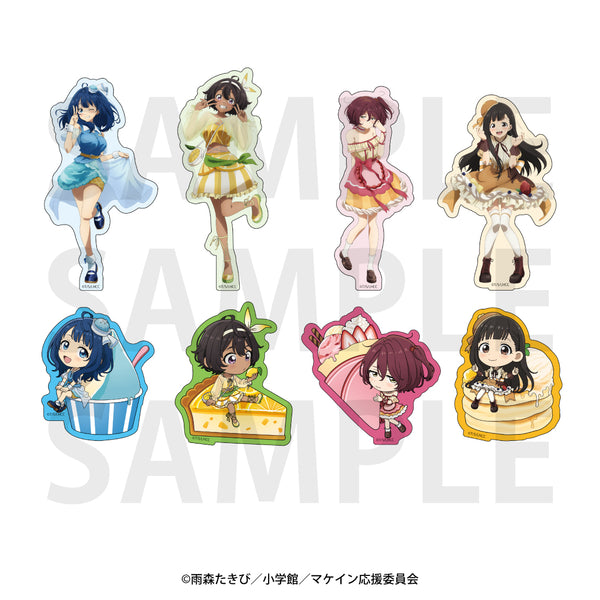 『負けヒロインが多すぎる!』ダイカットステッカーセット 描き下ろし等身&描き起こしデフォルメ「スイーツドレス!」8種フレーク