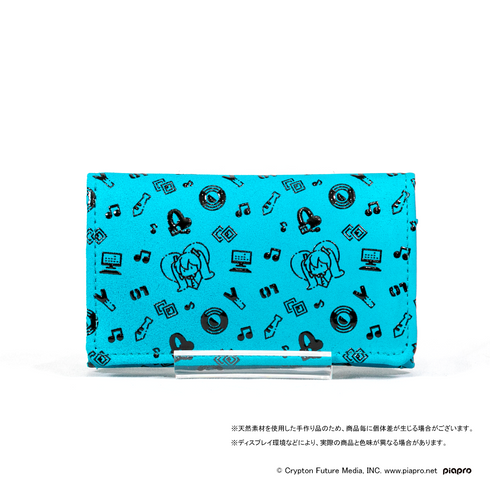 『初音ミク×甲州印伝』名刺入れ<Future/未来>【202609再販】
