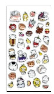 《加纳迪》普库林糖果贴纸 食品