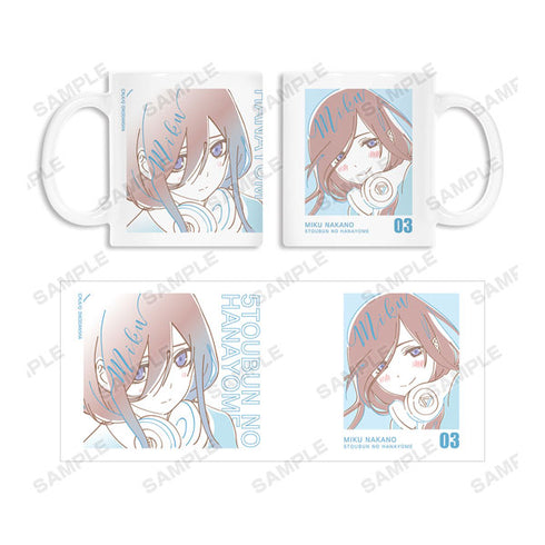 『五等分の花嫁』三玖 lette-graph マグカップ