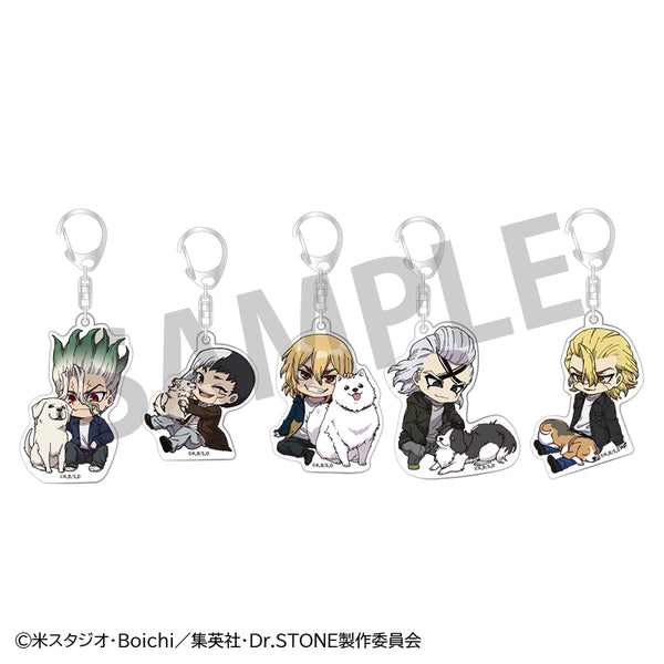『Dr.STONE』トレーディングアクリルキーホルダー with Dogs みに ver.【BOX】