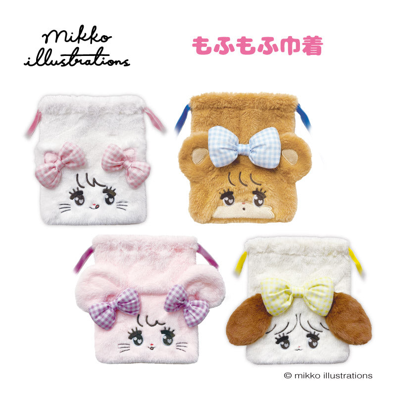 mikko illustrations(ミッコ)』もふもふ巾着 ムース – Anime