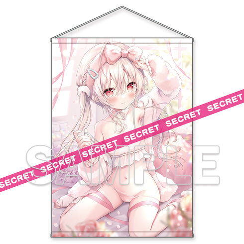 『飴玉コン描き下ろし』めいちゃんとドキドキおうちデート X-RATED タペストリー【B1】