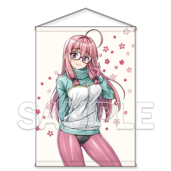 『小龍描き下ろし』『ニートくノ一』しづりの春うらら♥はにかみタペストリー