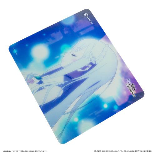 『Re:ゼロから始める異世界生活』AMICIS ガラスマウスパッド エミリアEdition