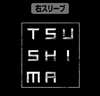『Ghost of Tsushima』家紋 Tシャツ/NAVY【202406再販】