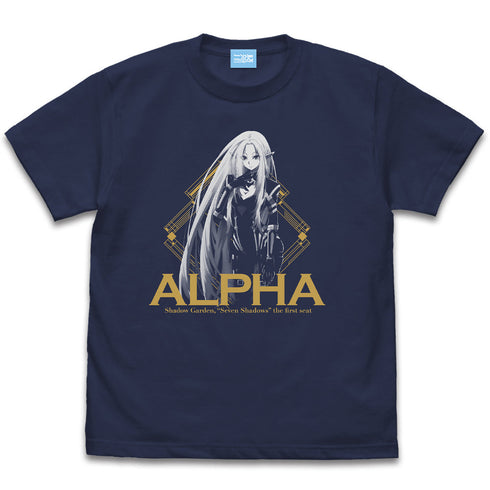 『陰の実力者になりたくて!』七陰のアルファ Tシャツ【202406再販】