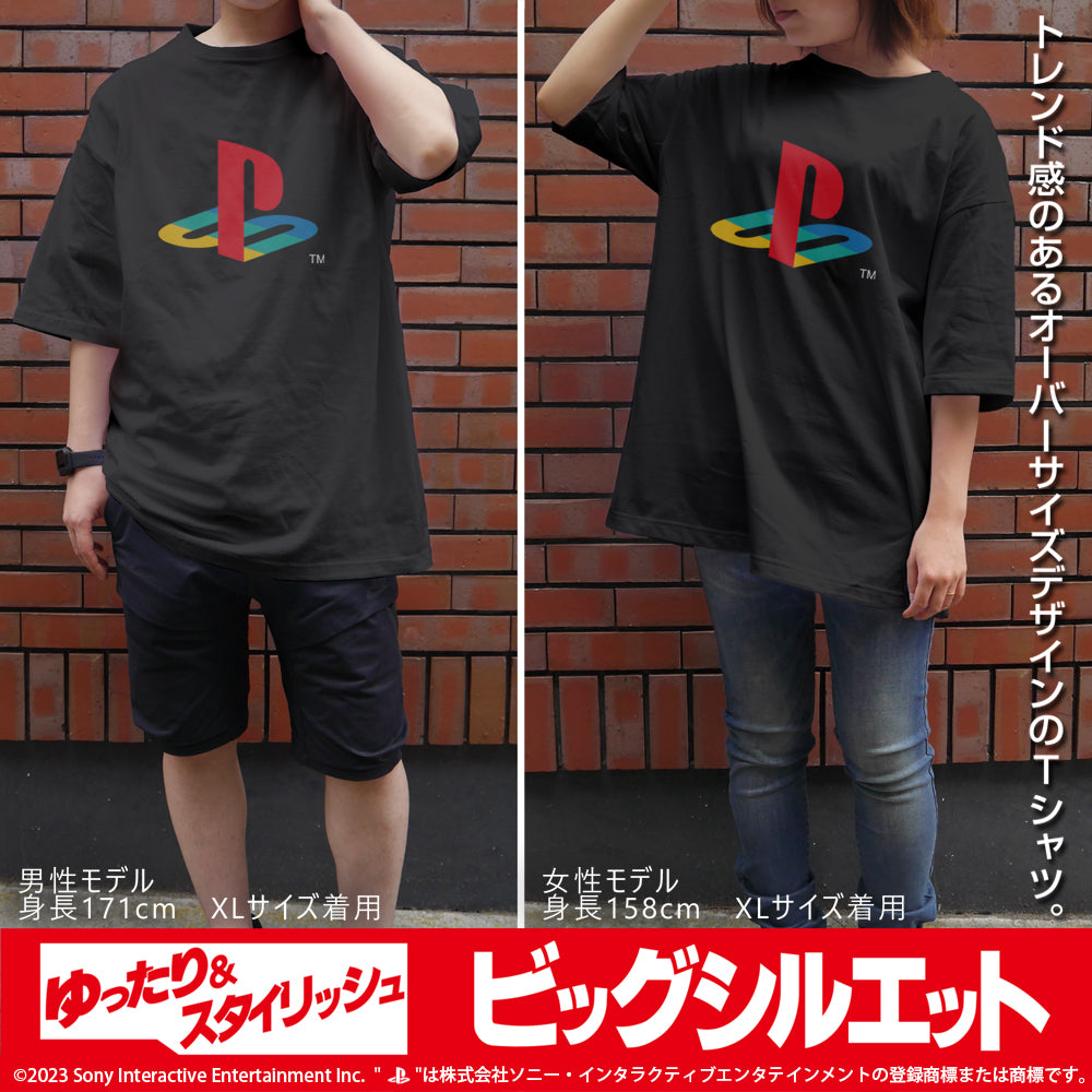 プレイステーション』ビッグシルエットTシャツ for 初代 PlayStation