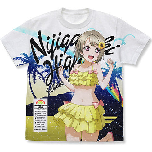 『ラブライブ!虹ヶ咲学園スクールアイドル同好会』中須かすみ フルグラフィックTシャツ 水着Ver.【202406再販】