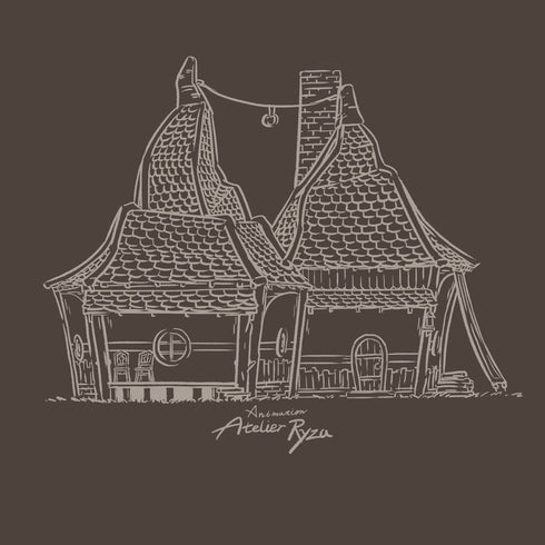 『ライザのアトリエ ~常闇の女王と秘密の隠れ家~』ライザのアトリエ Tシャツ CHARCOAL