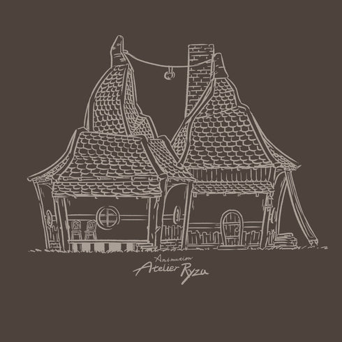 『ライザのアトリエ ~常闇の女王と秘密の隠れ家~』ライザのアトリエ Tシャツ CHARCOAL【202405再販】