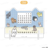 《貓妖怪》壓克力萬年曆【合集】