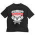 『ポプテピピック』ポプテピピックの行列ができる ビッグシルエットTシャツ/BLACK【202406再販】