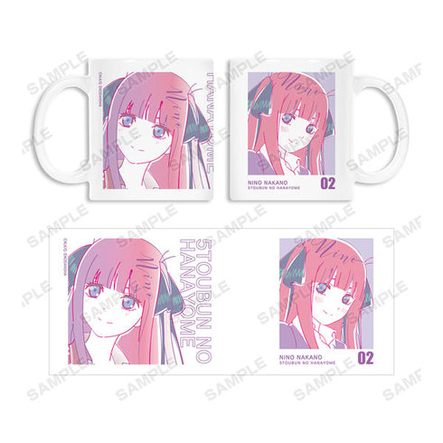 『五等分の花嫁』二乃 lette-graph マグカップ