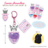 『サンリオキャラクターズ』カラフルいちごドームキーホルダー2 クロミ(ピンク)