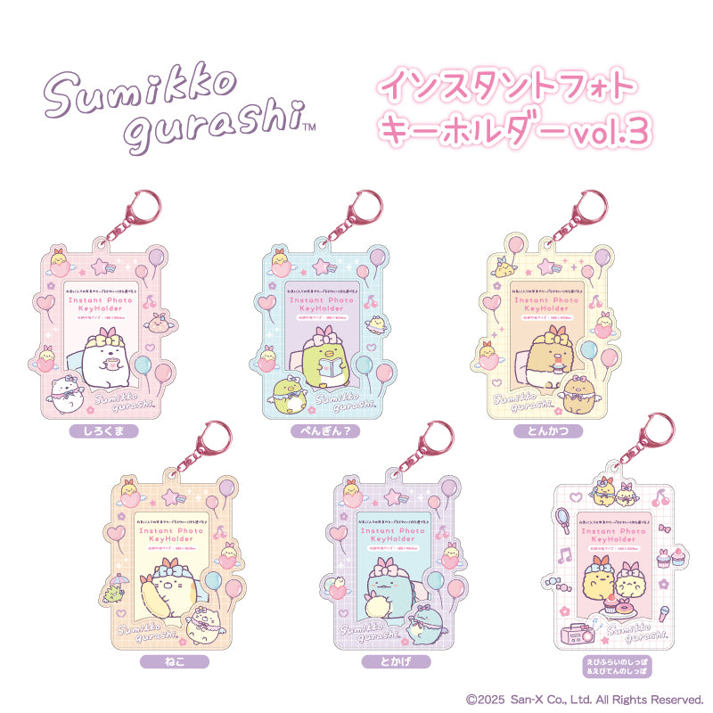 すみっコぐらし』インスタントフォトキーホルダーvol.3 えびふらいの