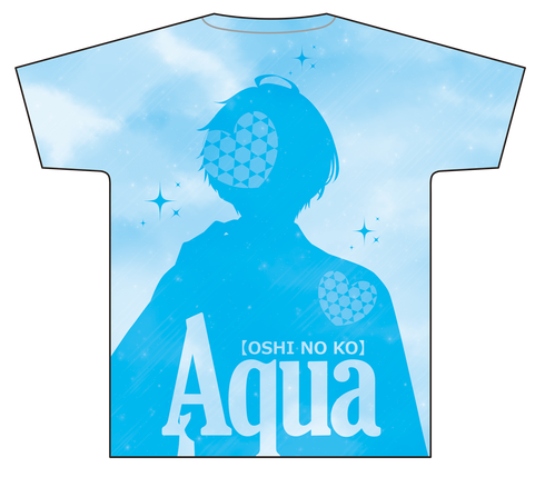 『【推しの子】』フルグラフィックTシャツ アクア