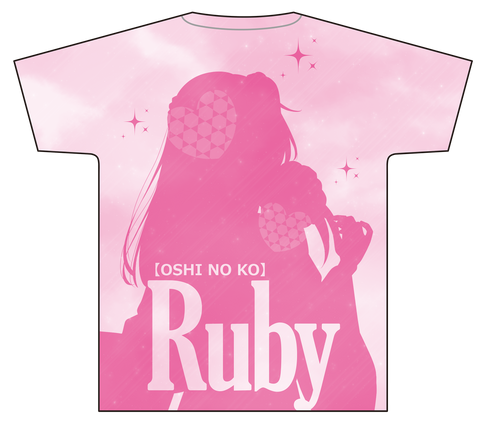 『【推しの子】』フルグラフィックTシャツ ルビー