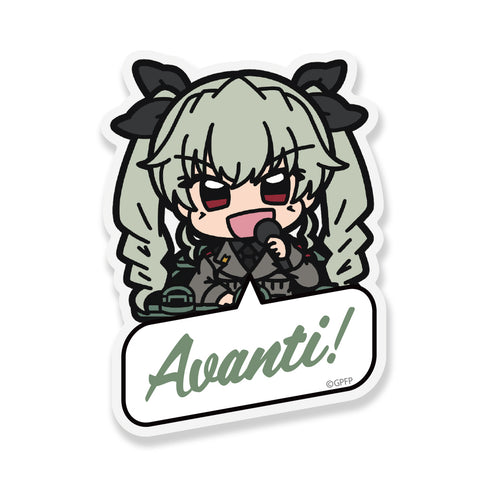 『ガールズ&パンツァー 最終章』アンチョビ アクリルピョコッテ
