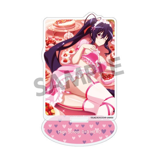 『ハイスクールD×D HERO』 アクリルフィギュア vol.2 姫島朱乃 桃メイド ver.